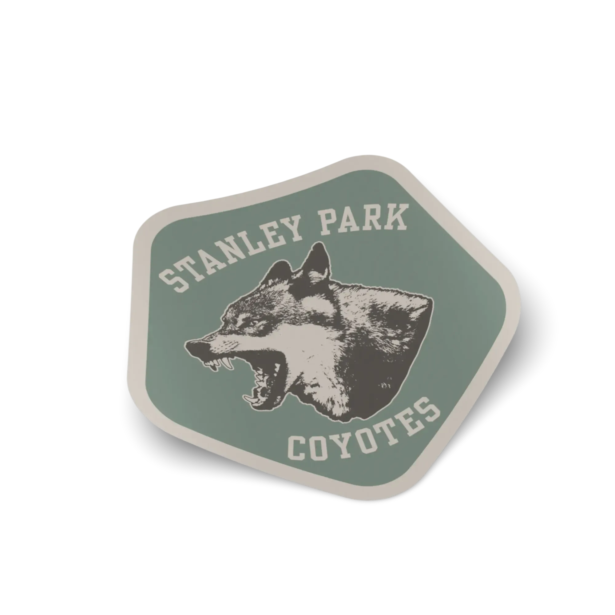 Stanley Park Coyotes logo sticker
